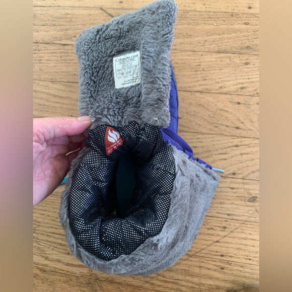 Columbia snow boots with Omni-heat liner great for winter big girl’s size 5 - Picture 9 of 11